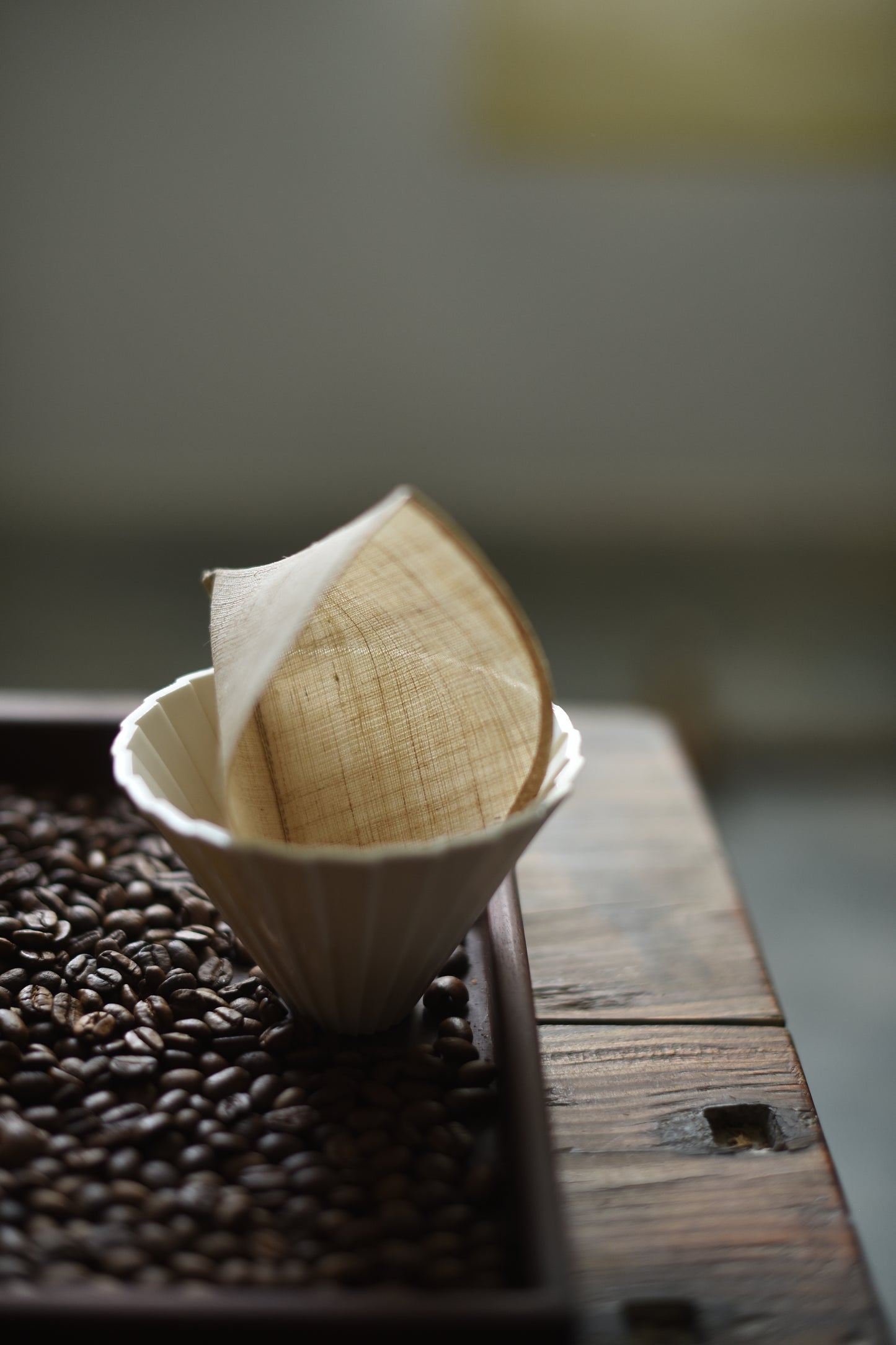 Reusable Handmade 100% Raw Ramie Fiber Coffee Filter