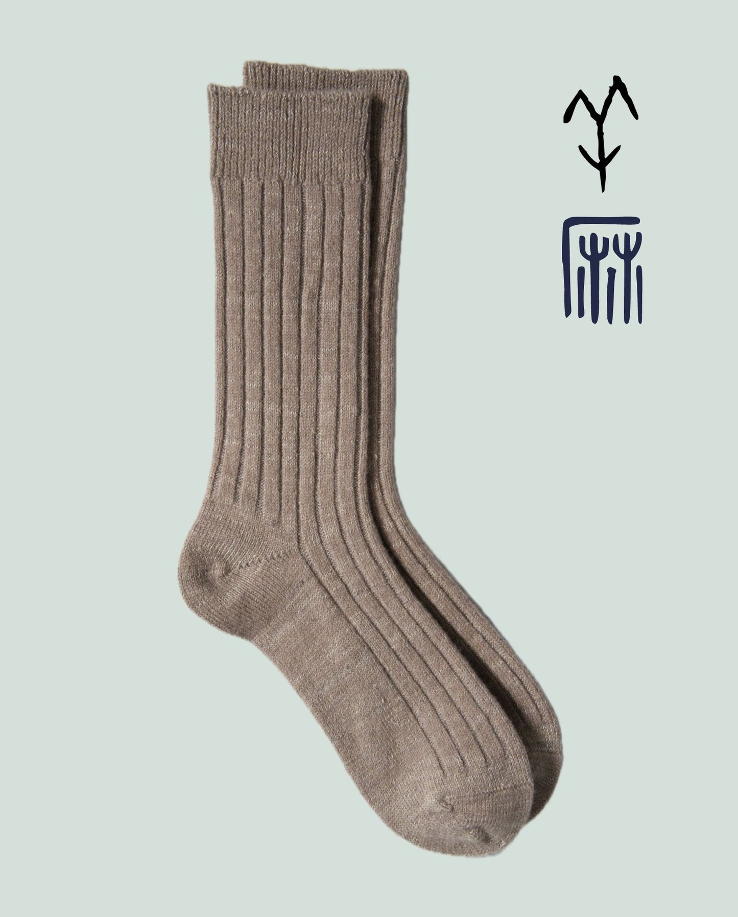 Hemp Wool 64/35 Socks 6-Pack